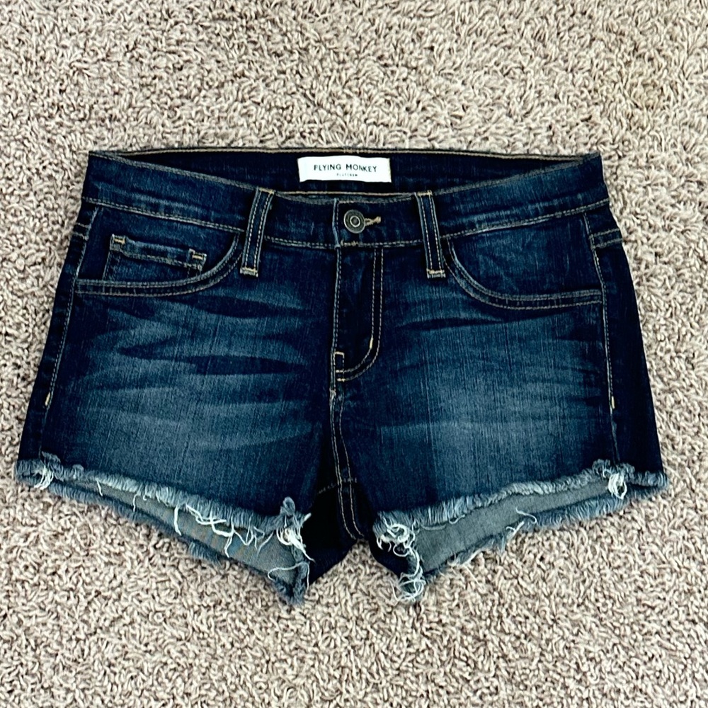 Flying Monkey Jean Shorts
